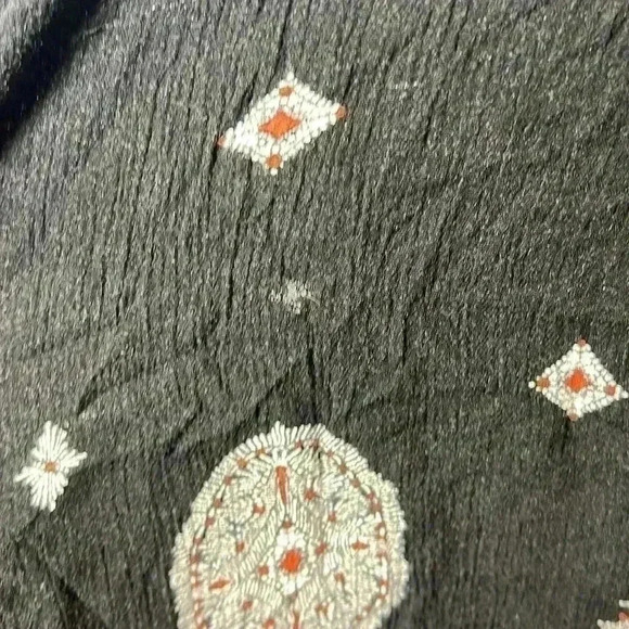 Free People Sleeveless Tree Swing Tunic Top Size Small Black - Picture 7 of 11